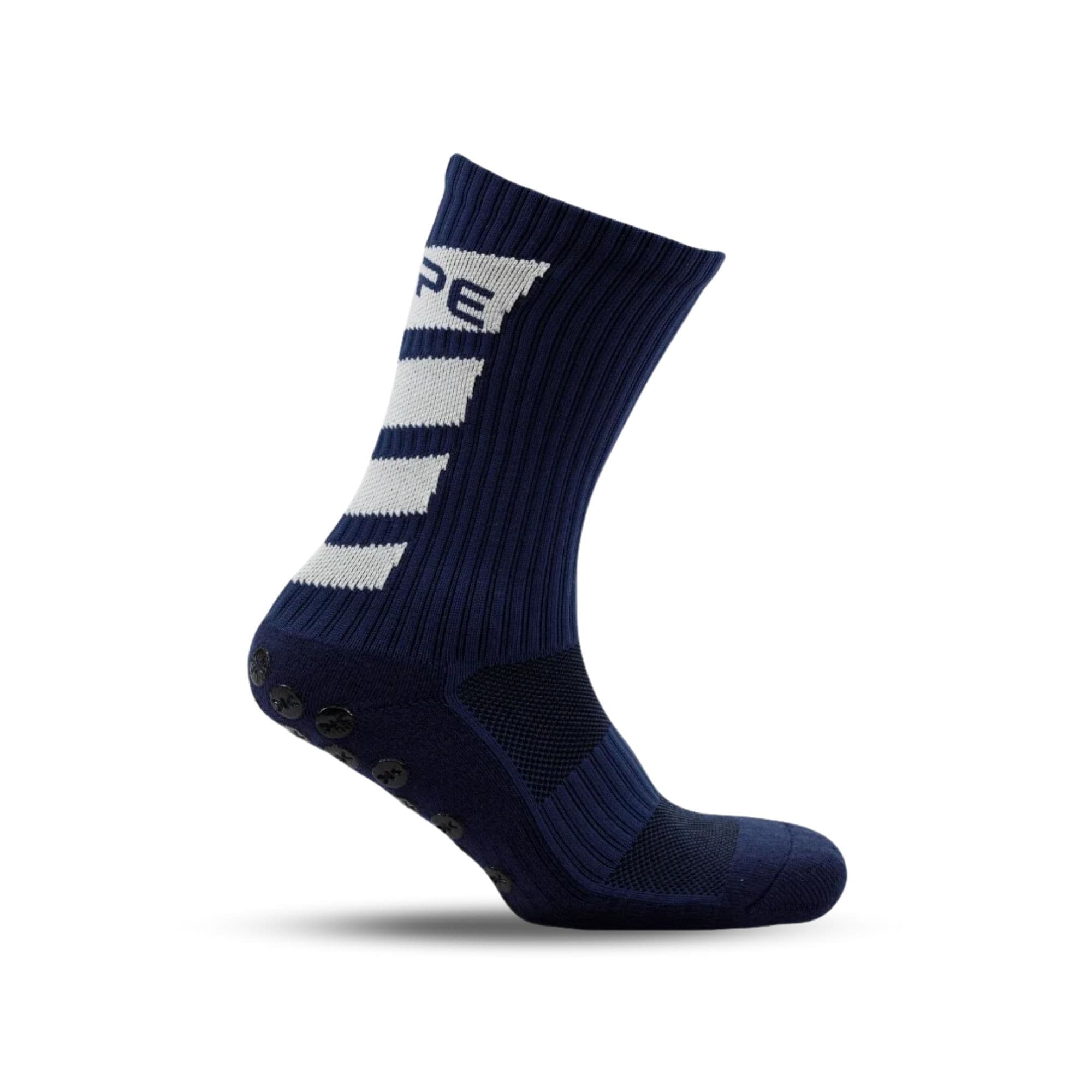 Kupe Anti-Slip Grip Socks Navy