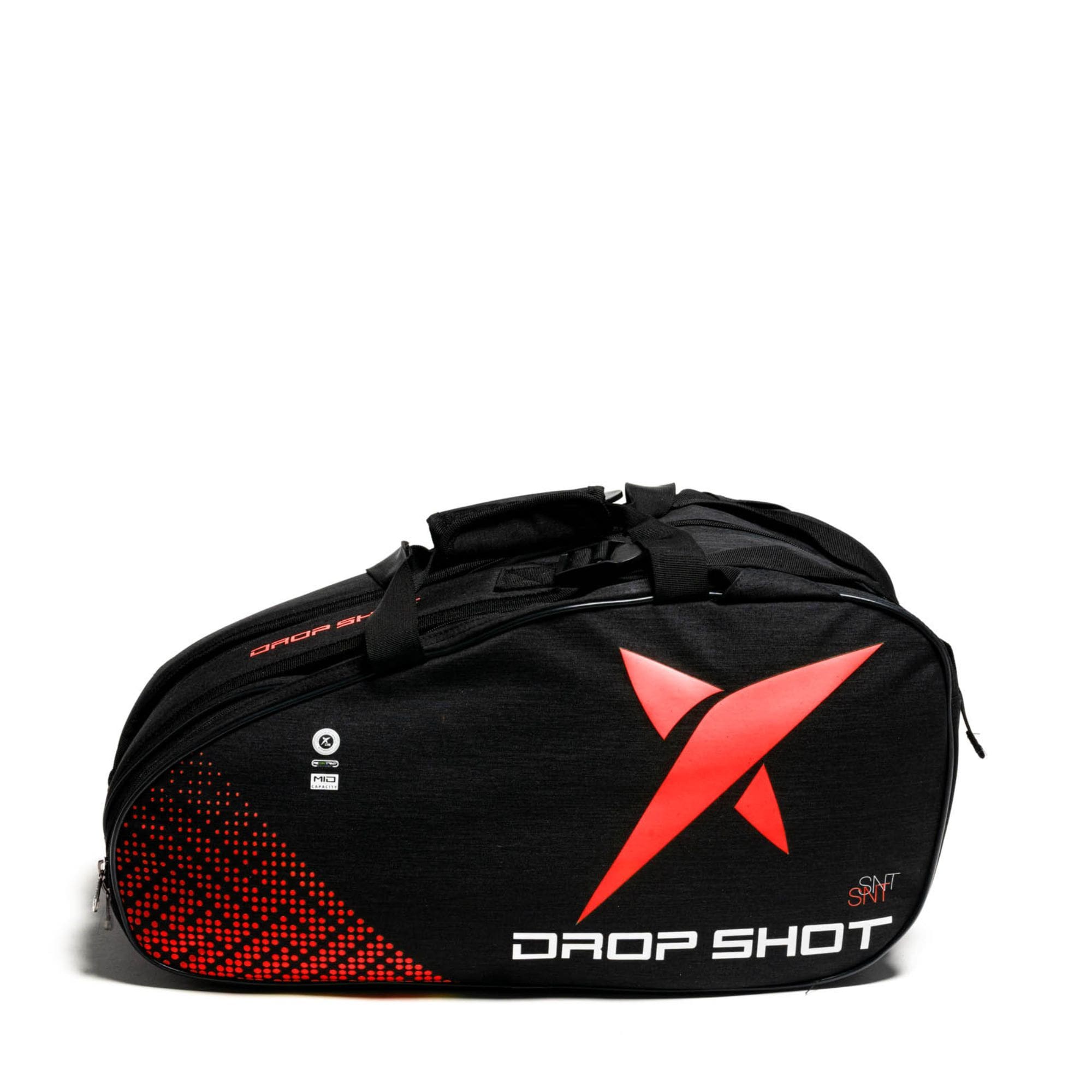 drop shot padel bag essential red