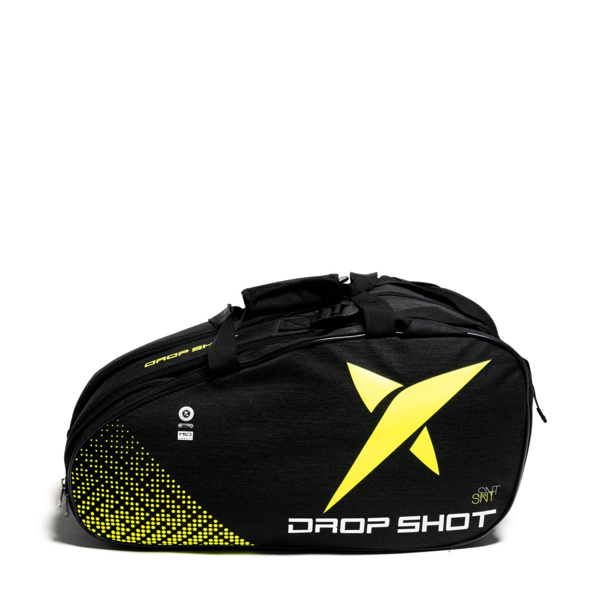 drop shot padel bag essential yellow