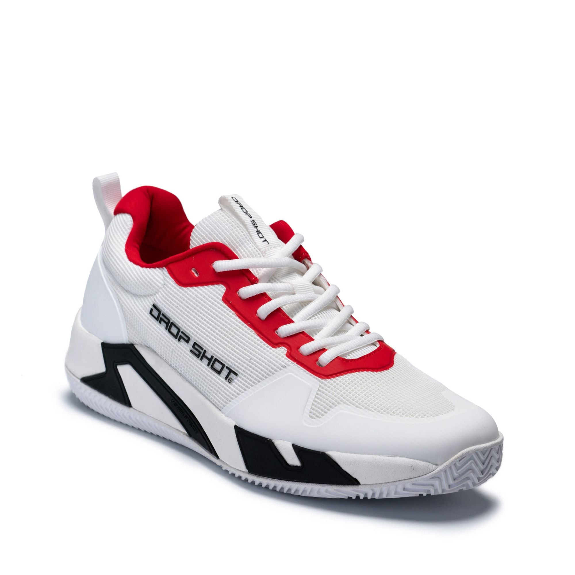 drop shot padel tennis shoe white devil xt