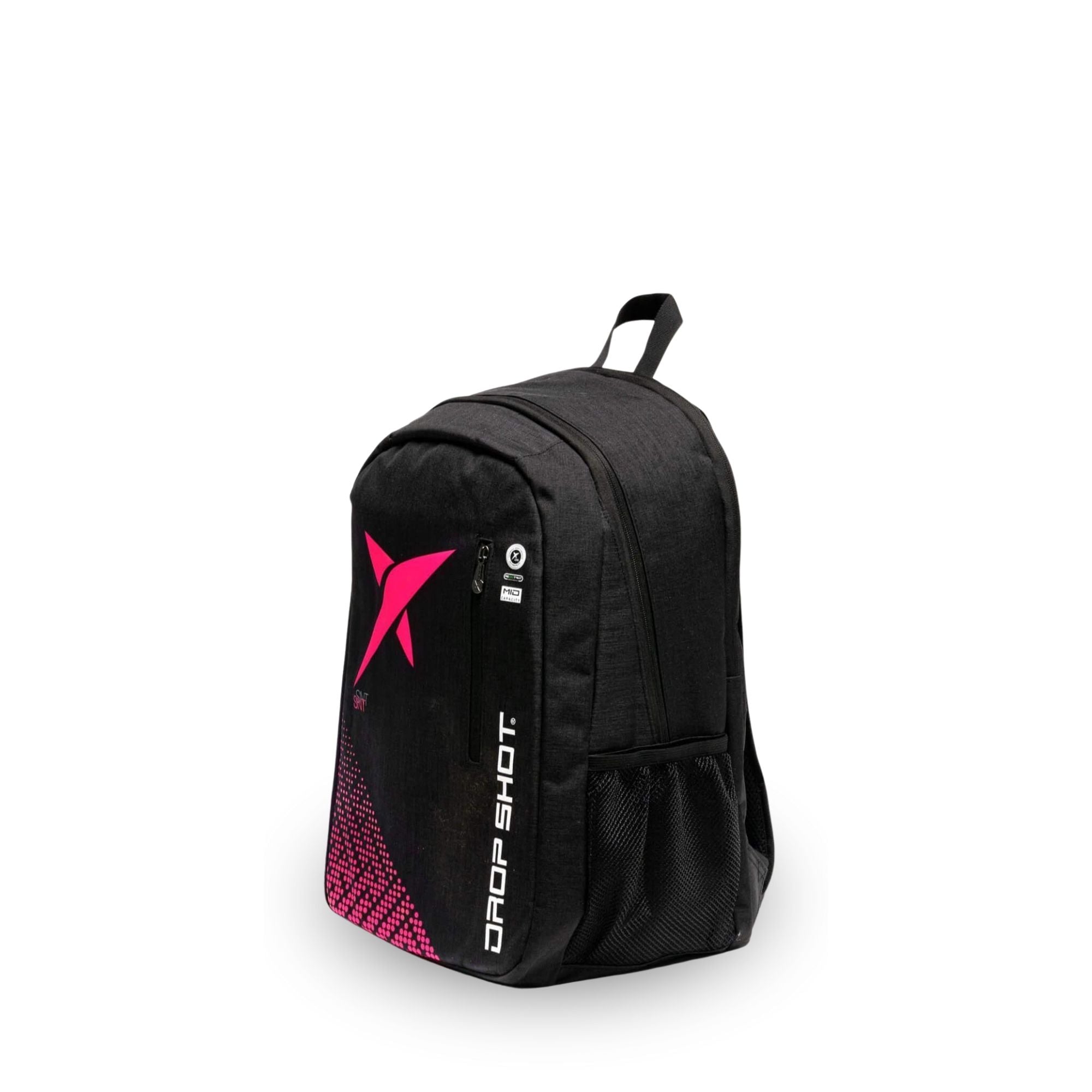 drop shot padel backpack essential pink