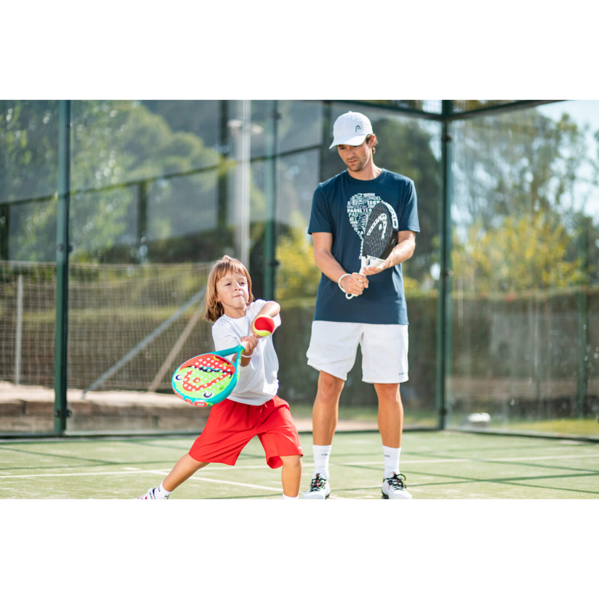 head monster kids padel racket lifestyle