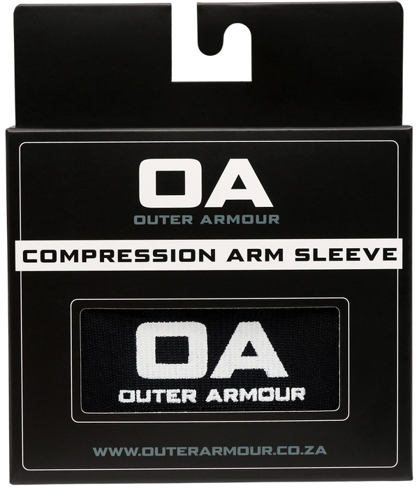 Outer Armour Compression Arm Sleeve - Black