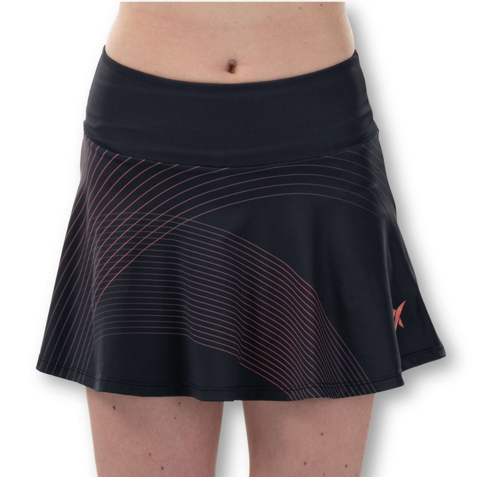 drop shot activewear andra skirt black