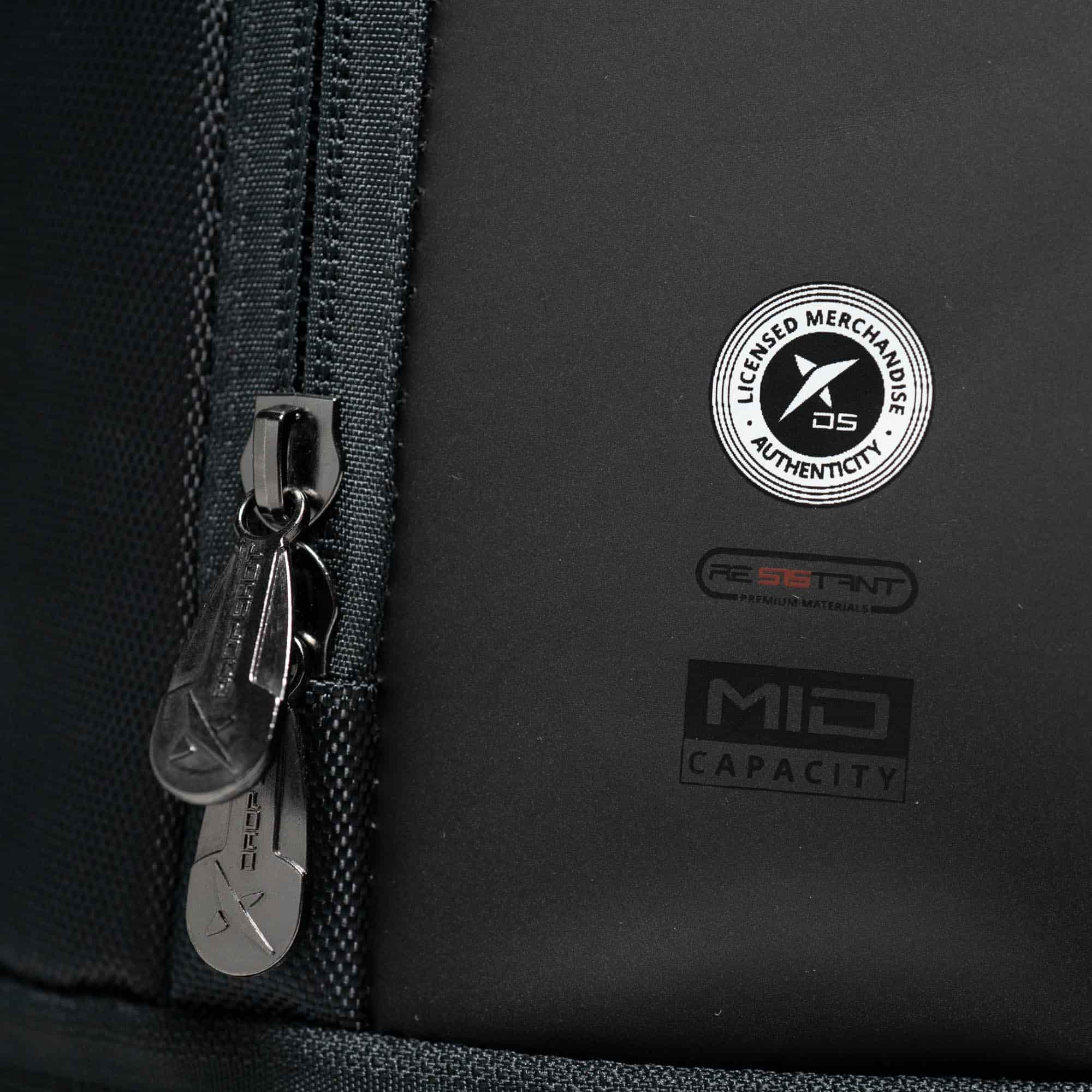 drop shot padel backpack be unique black