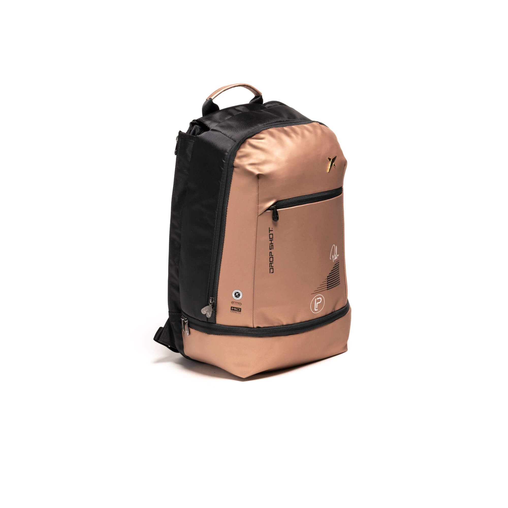 drop shot padel backpack be unique gold