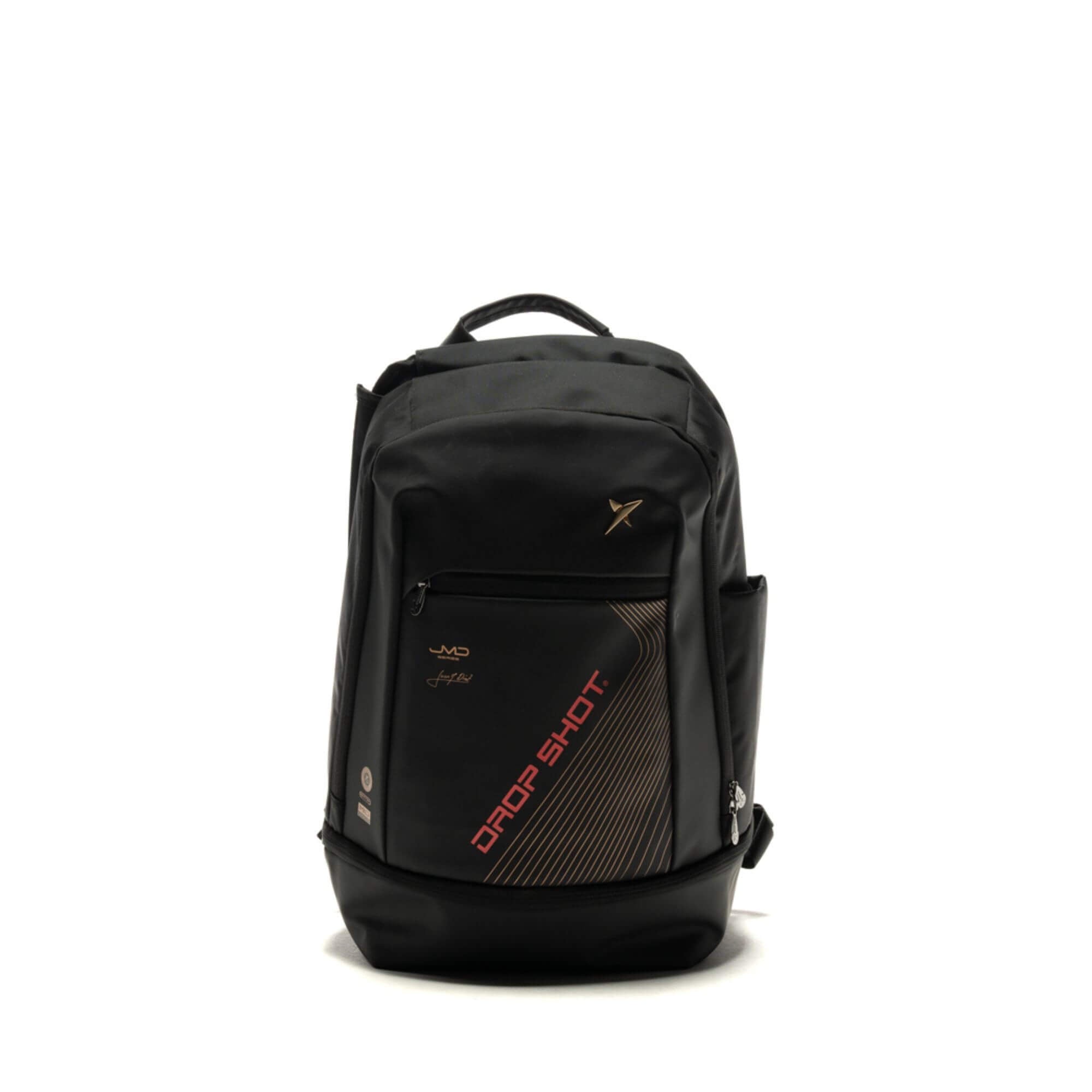 drop shot padel tennis backpack airam jmd black