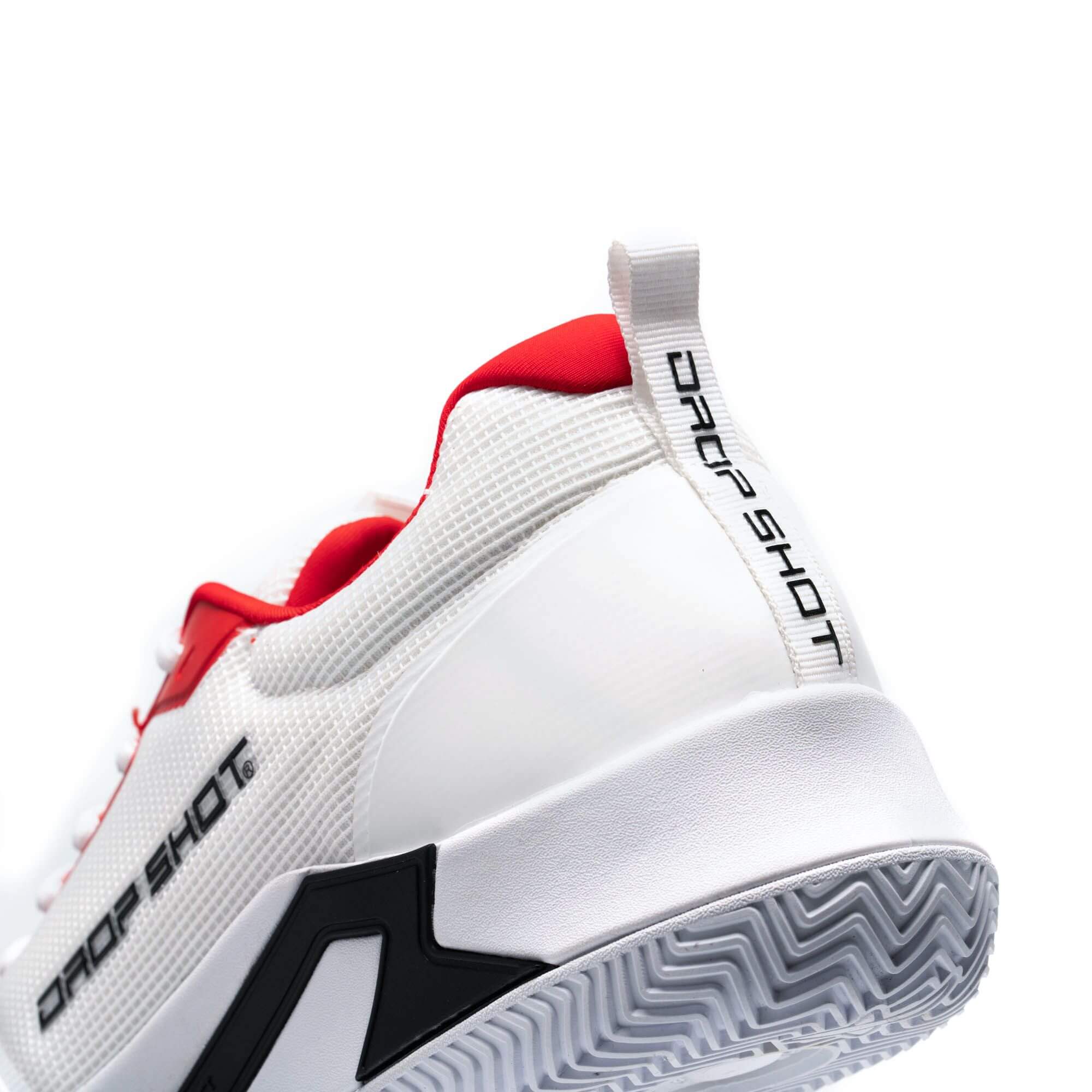 drop shot padel tennis shoe white devil xt