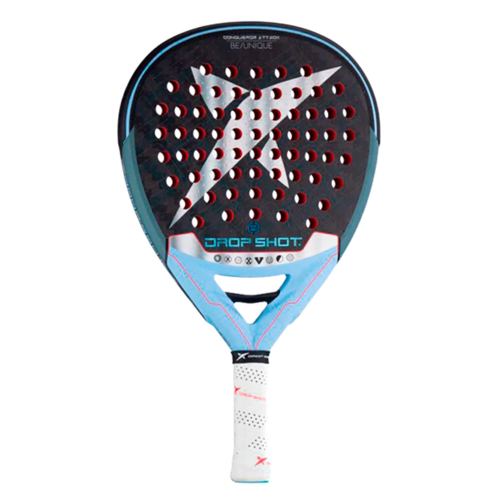 drop shot padel tennis racket conqueror 