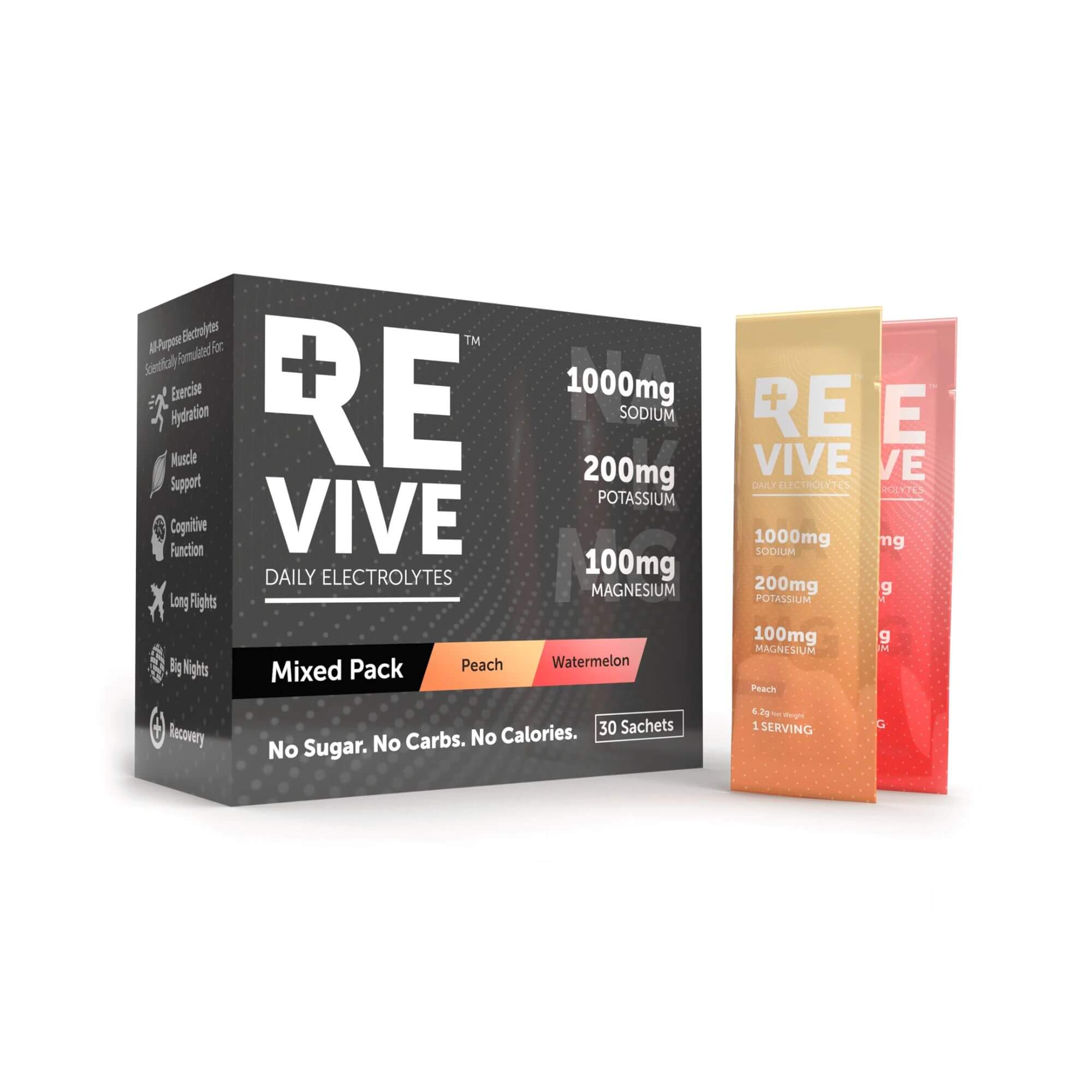 padelx revive daily electrolytes for sale online south africa #flavour_Peach and Watermelon